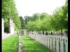 Vu sur un cimetière de guerre