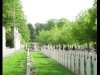 Vu sur un cimetière de guerre