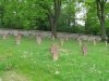 Vu du cimetière de guerre allemend