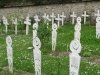 Tombes de soldats musulmans et catholiques