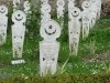 Des sépultures de soldats musulmans
