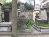 sculpture tombe femme songeuse