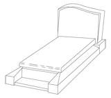 Modele Stele Doucine avec grande marche et grand chanfrein