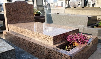 pierre tombale granit