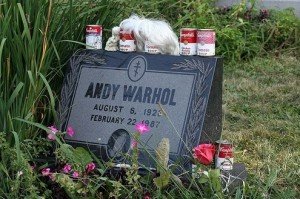 tombe de Andy Warhol